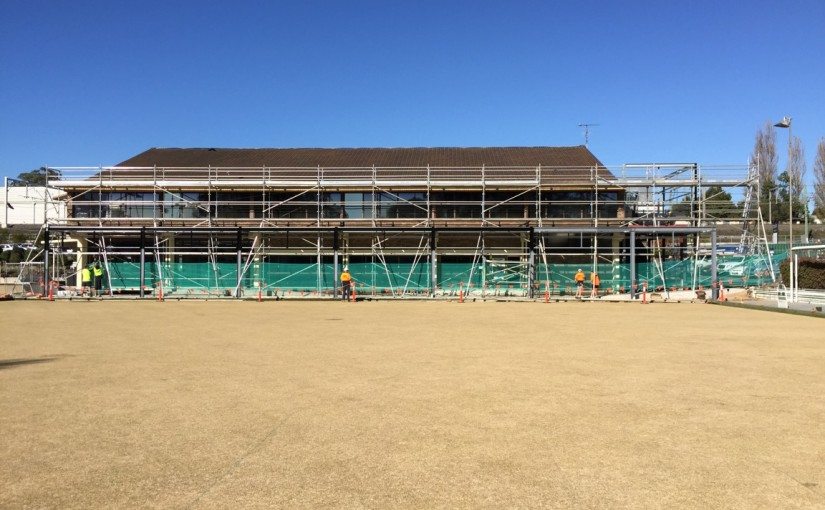 Aluminium Scaffolds - Pennant Hills Bowling Club - Scaffolding Hire