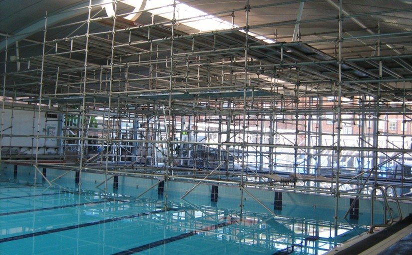 Aluminium Scaffold - Barker College - Mobile Scaffold