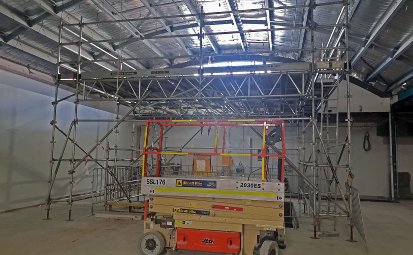 Aluminium Scaffolds - Mingara Club